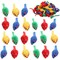 Okuna Outpost Cat Mice Toys, Colorful Mouse Rattles for Pets in 4 Colors (2 x 0.7 in, 60 Pieces)